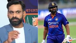 "Will be tough for Rohit to continue as captain": Mohammad Hafeez reckons Rohit Sharma's body language and personal form wouldn't sustain him as India's T20I captain