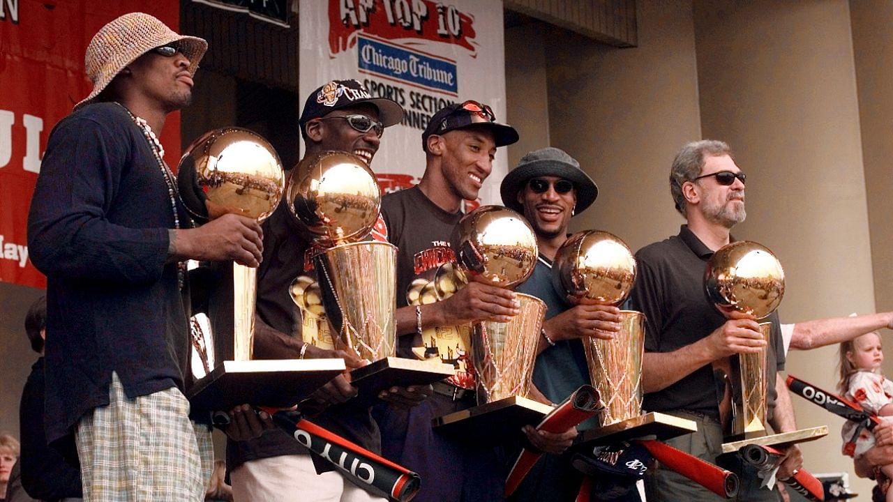 Dennis Rodman and Scottie Pippen still get along with each other and strengthened their bond, but not with Michael Jordan!