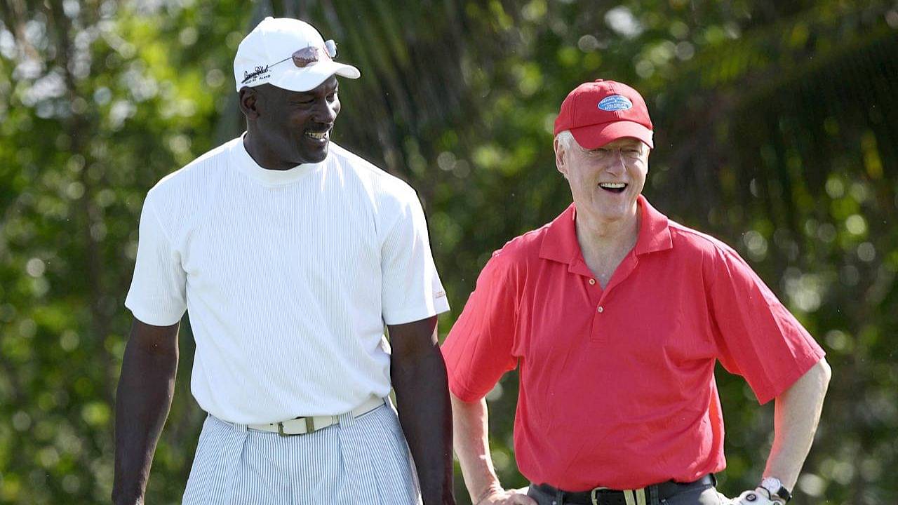 "If Michael Jordan goes back to the Bulls, it will be 6,100,001 new jobs!": Bill Clinton was ecstatic about the Bulls' legend's return
