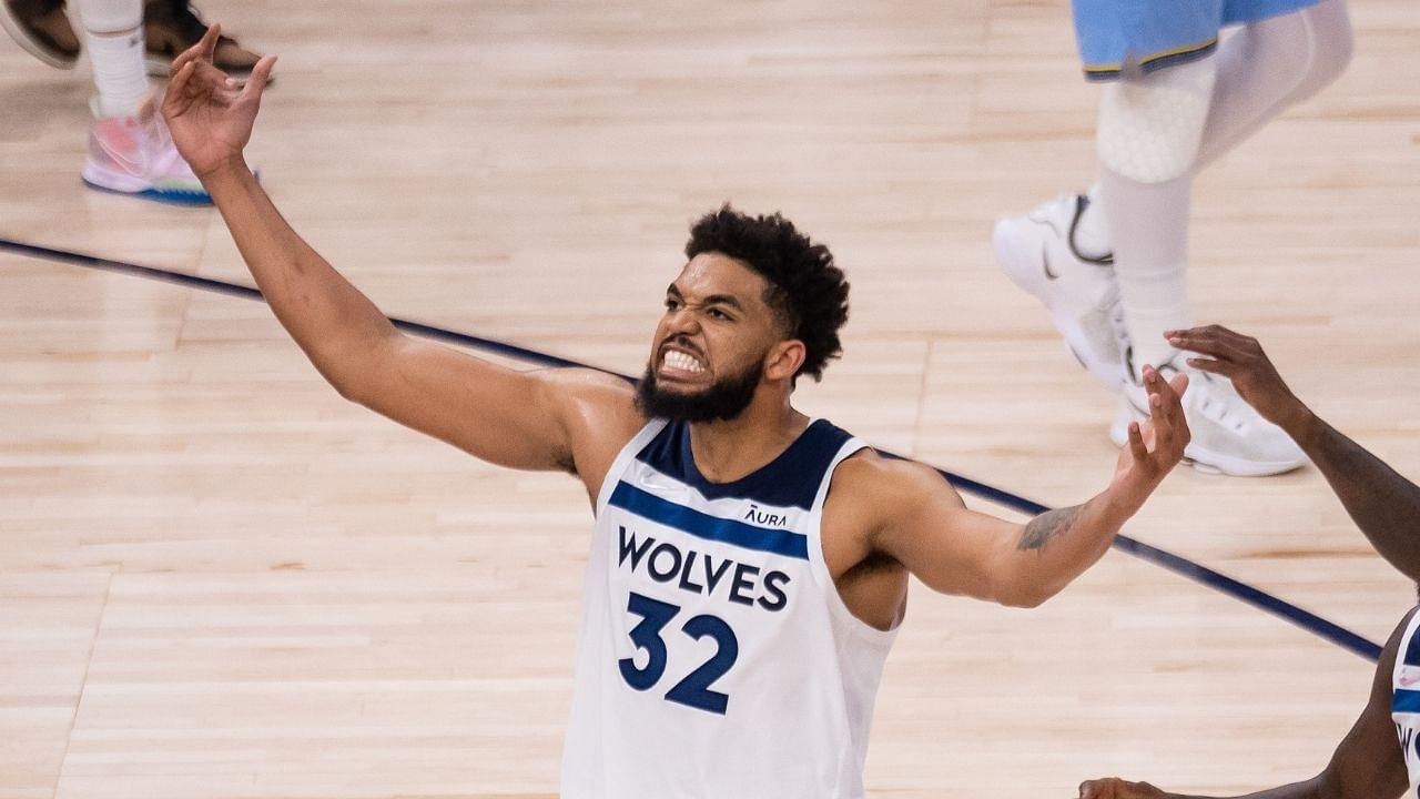 Karl-Anthony Towns gets roasted by NBA Twitter for self-proclaiming to be “best offensive player”