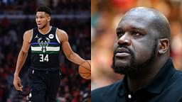 Shaquille O'Neal, despite his 'hatred for modern bigs, fawned over Giannis Antetokounmpo as his 'next heir'