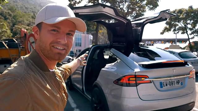 When Elon Musk enlisted Nico Rosberg $90,000 Tesla Model S at Nurburgring