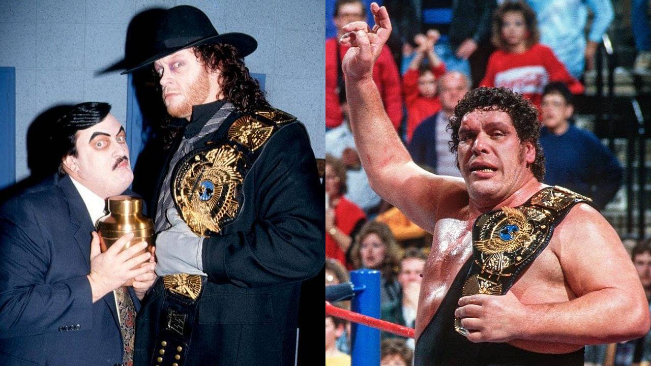 The Undertaker Andre The Giant