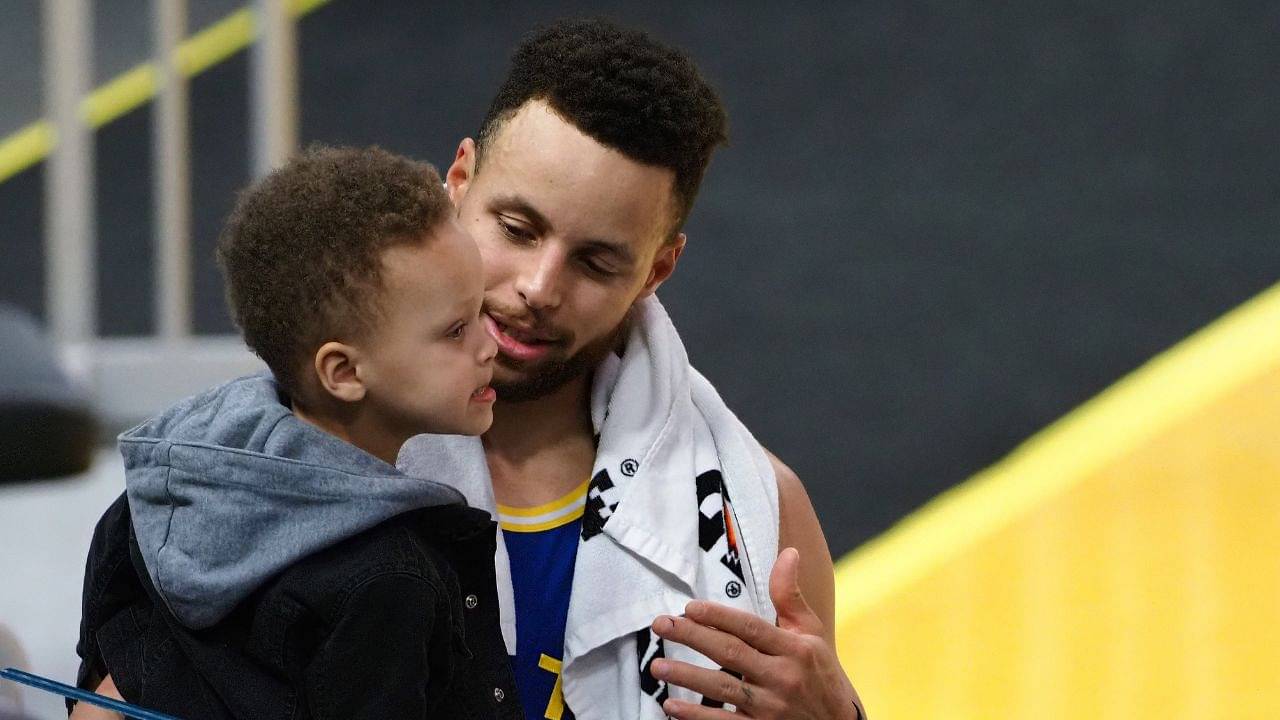 Stephen Curry’s 4 Year Old Son, Canon, Hilariously Imitates His Uncle, Nets’ Star Seth Curry