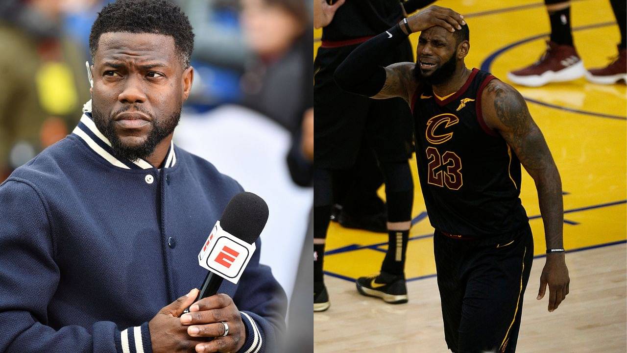 Kevin Hart, who offered LeBron James $40 to join the Sixers, roasted the King with JR Smith