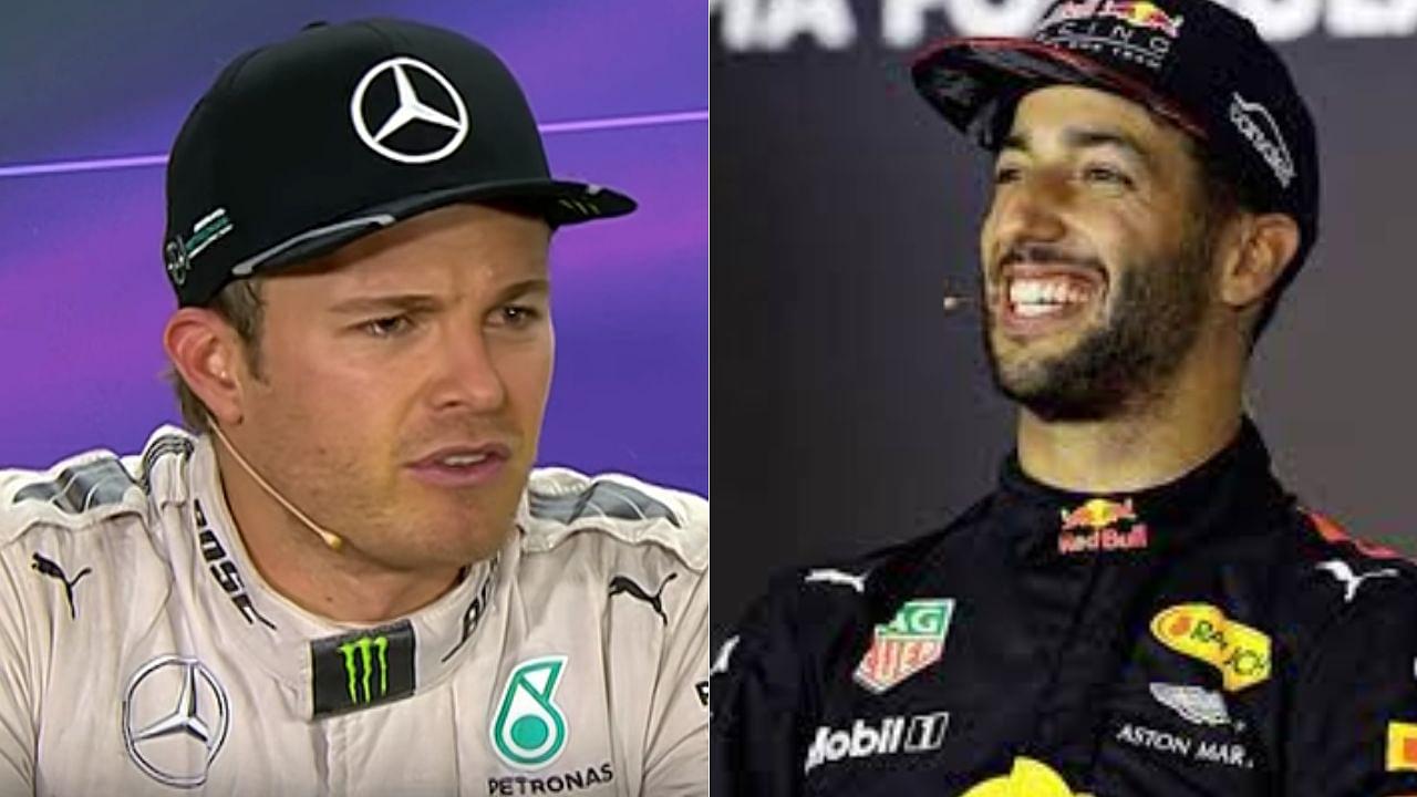 "I knew I would lose my position," Nico Rosberg feared 8 GP winner Daniel Ricciardo in his rear view