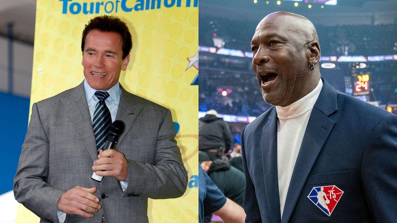Michael Jordan’s $20 million teammate’s meeting with 235 lbs Arnold Schwarzenegger resurfaces