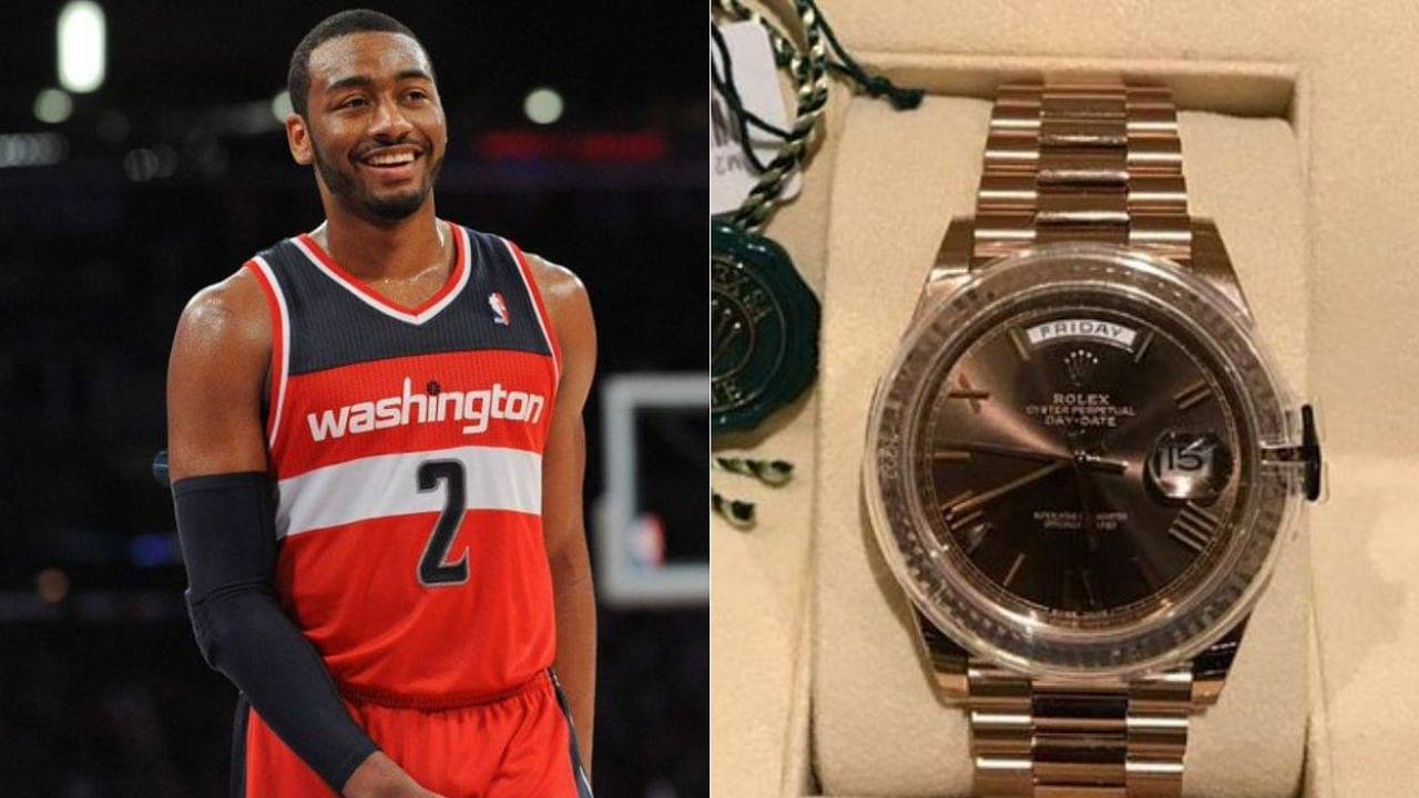 John Wall signed a $207 million contract and gifted teammates Rolexes worth $600,000