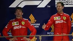 When Charles Leclerc was left frustrated by Sebastian Vettel's last F1 career win