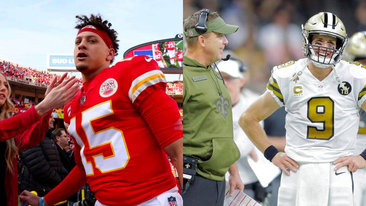 Patrick Mahomes was one pick away from Sean Payton featuring him as Drew Brees' successor