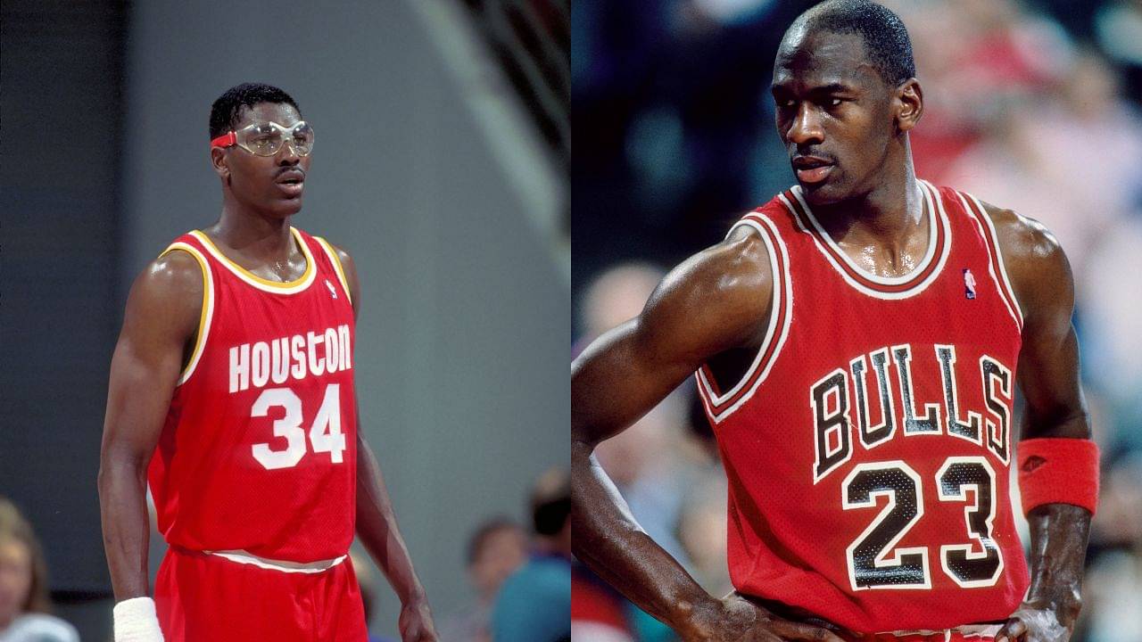 $300 million Hakeem Olajuwon outdid Michael Jordan with 200+ blocks and steals but lost DPOY to 7’4 Jazz star