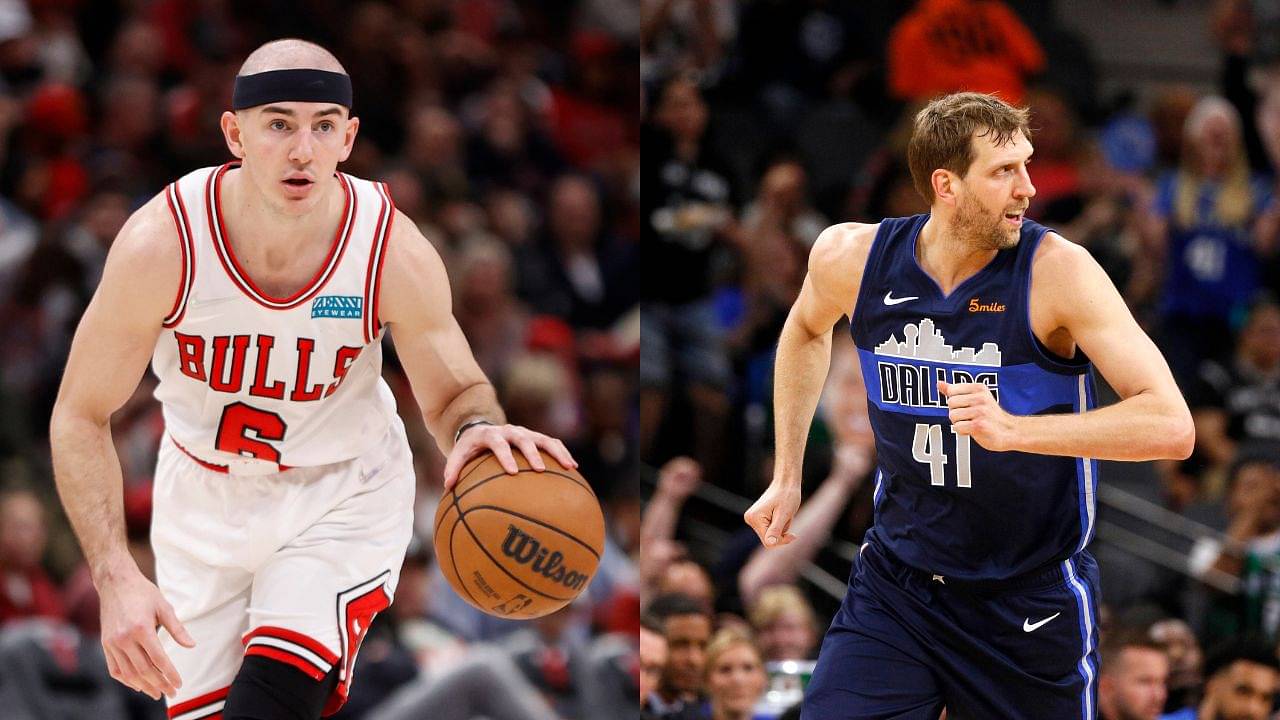 "I had a Dirk Nowitzki jersey growing up, wore that proudly!": Bulls' Alex Caruso gives his flowers to Mavericks' legend