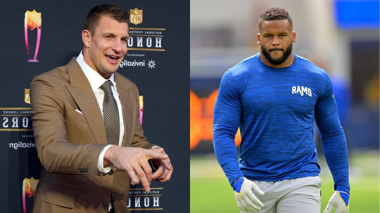 Rob Gronkowski Says He'll Easily Take Down Tom Brady & Julian Edelman in an MMA Fight but is Afraid of This Rams Defender