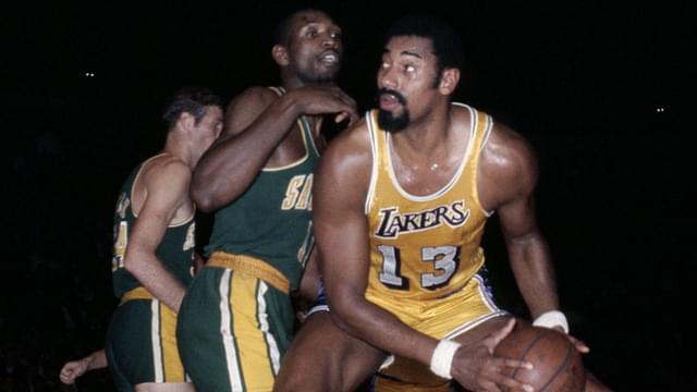 “Wilt Chamberlain had my feet dangling and scared the hell out of me”: Celtics legend described just how strong the 7’1 Lakers legend was