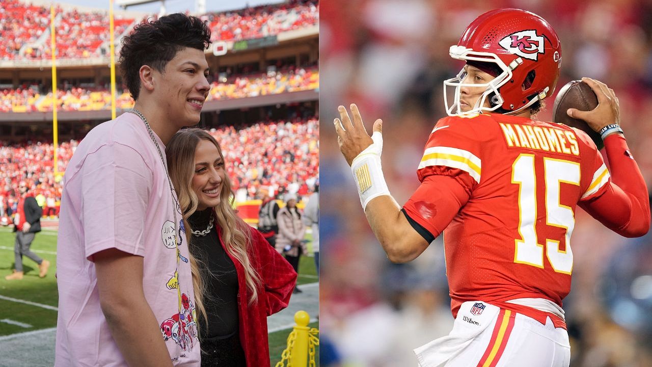 Jackson Mahomes sparks outrage for dancing on Sean Taylor's logo