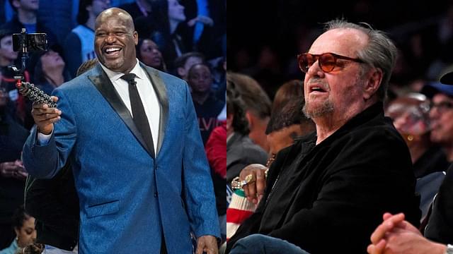 Shaquille O’Neal missing his free throws caused a $10,000 hole in Jack Nicholson's pockets