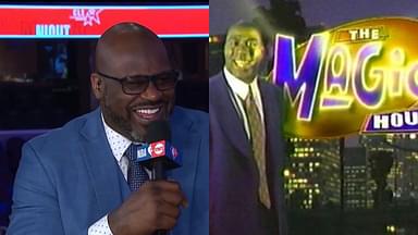 Shaquille O'Neal hilariously trolled $620 million worth Magic Johnson for having a longer Late Night Show career