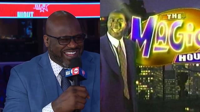 Shaquille O'Neal hilariously trolled $620 million worth Magic Johnson for having a longer Late Night Show career