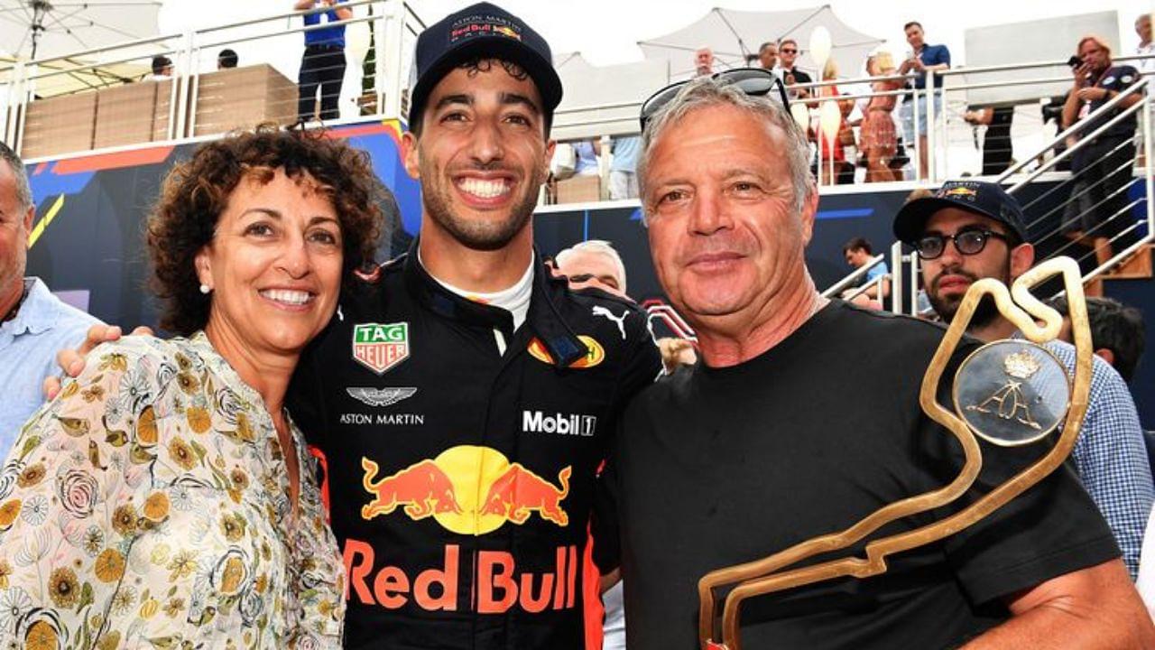 "He was not going to be doing it if I was earning $50,000 a year": Daniel Ricciardo's father admits his privilege made him F1 driver