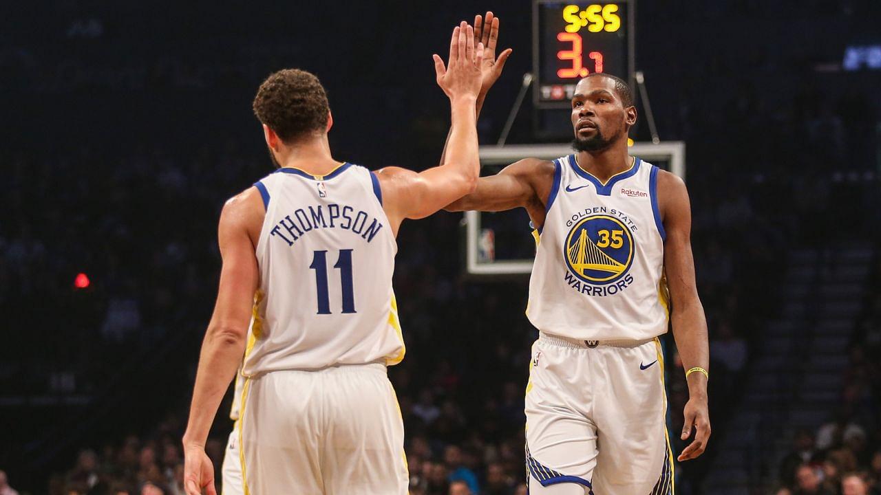"Kevin Durant Was Putting Shaquille O'Neal Numbers!": Klay Thompson Defends Former Teammate Against 'Bus Rider' Accusations