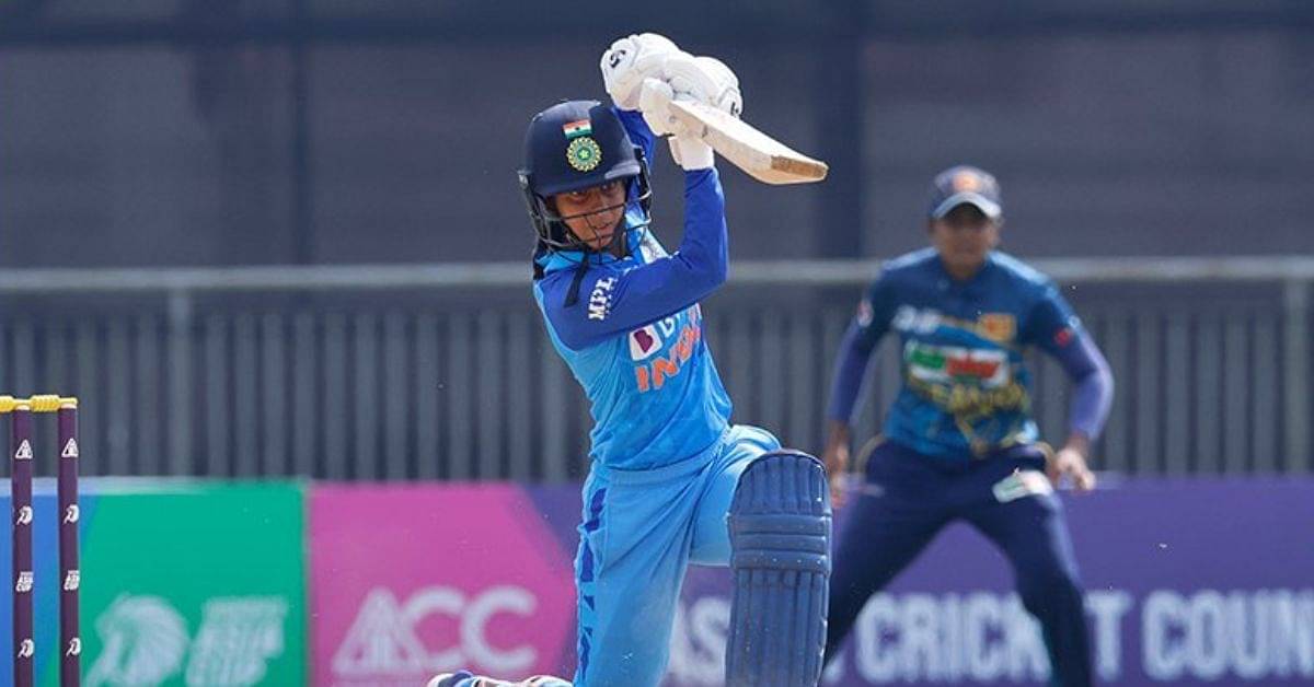 Jemimah Rodrigues scored a brilliant half-century in the Women's Asia Cup match against Sri Lanka in Sylhet.