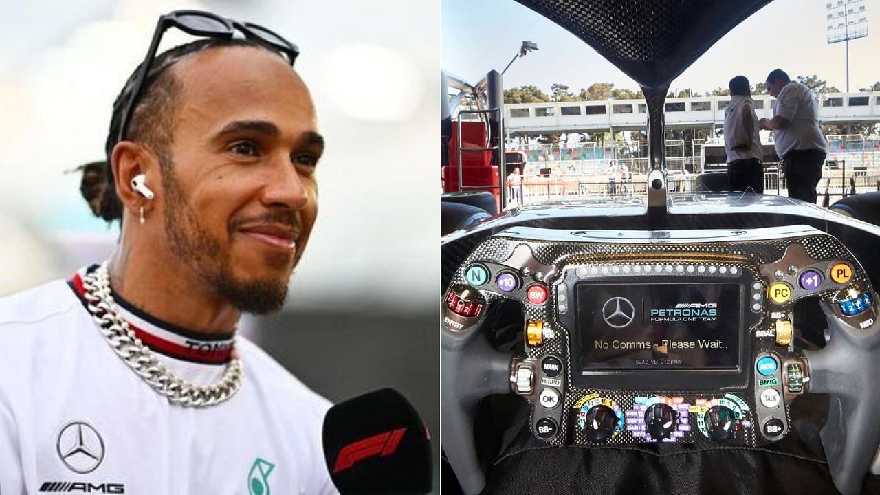 Lewis Hamilton re-designed $100,000 Mercedes' F1 steering wheel