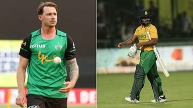 "Pity Temba is unwell": Dale Steyn sympathizes with Temba Bavuma for missing batting opportunity in 2nd ODI at JSCA International Stadium Complex