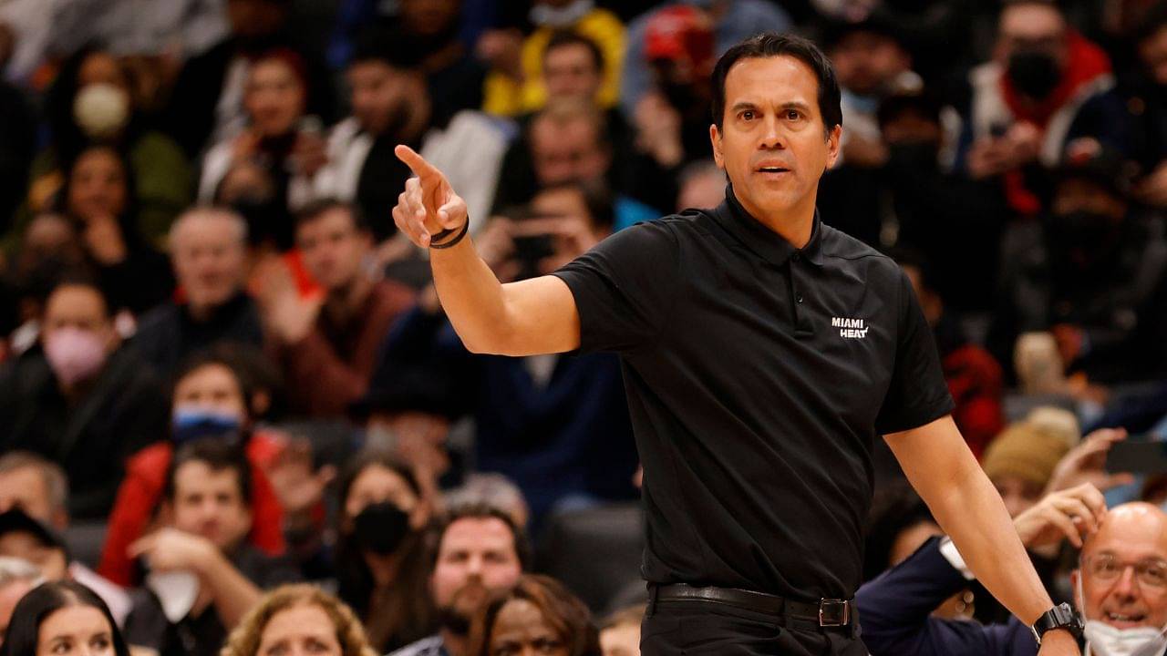 “How Did Shams Charania Get It?”: Heat Head Coach Eric Spoelstra Reacts to NBA Insider Breaking News on Dru Smith’s Signing