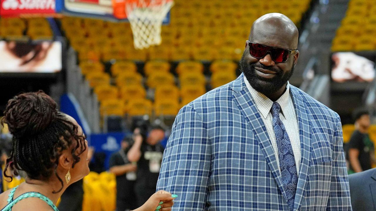 Shaquille O'Neal, Who Has His Face on Charles Barkley's Golf Balls, Names Three NBA Players He'd Like to Play Golf With