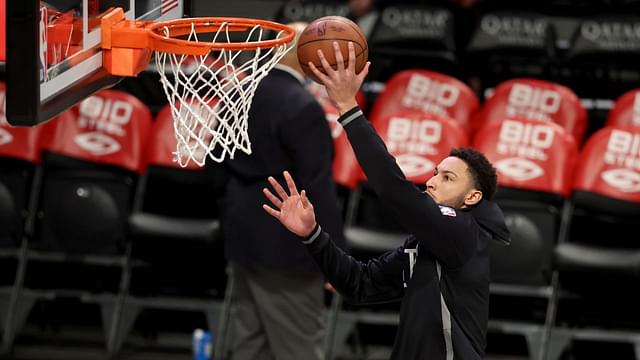 "Nothing But Air For Ben Simmons": NBA Twitter Cannot Keep Calm Post Nets Guard Air Balling Layup