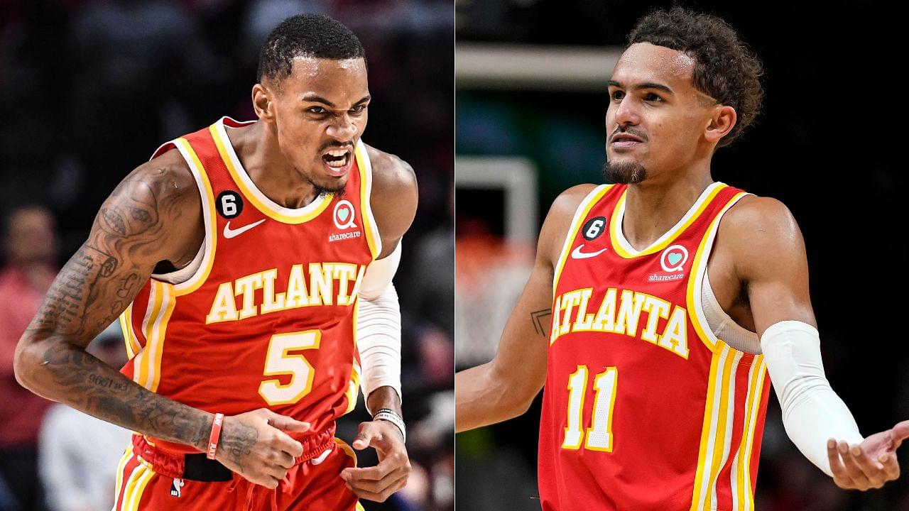 “Not Even Michael Jordan & Scottie Pippen Could Achieve What Trae Young & Dejounte Murray Just Did”: Hawks Duo Creates History In 117-107 Win vs Rockets