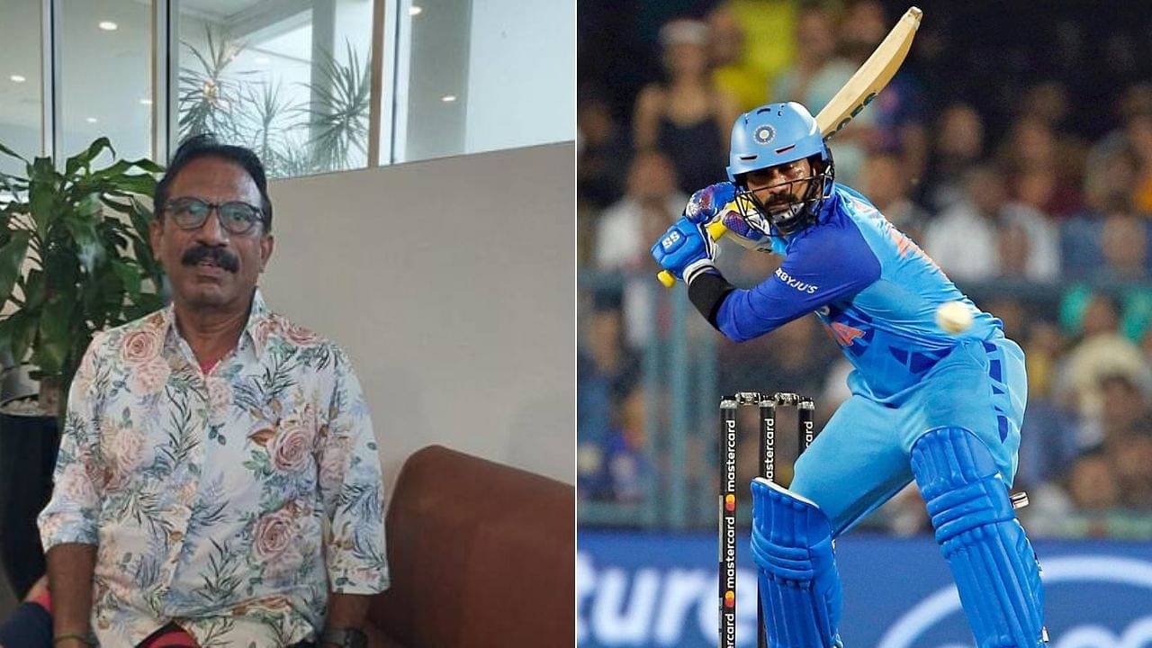 "Somewhere we all know what will happen after this World Cup": Dinesh Karthik's father hints at son's retirement after T20 World Cup 2022
