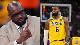 "I Ain't On That List, But Neither is LeBron James": Shaquille O'Neal Once Said He and the 4x MVP Don't Deserve to Be in Lakers Mount Rushmore