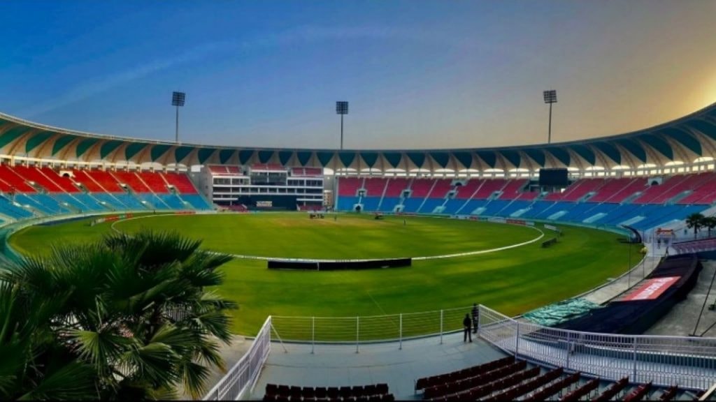 Lucknow Cricket Stadium boundary length What is Ekana Cricket Stadium