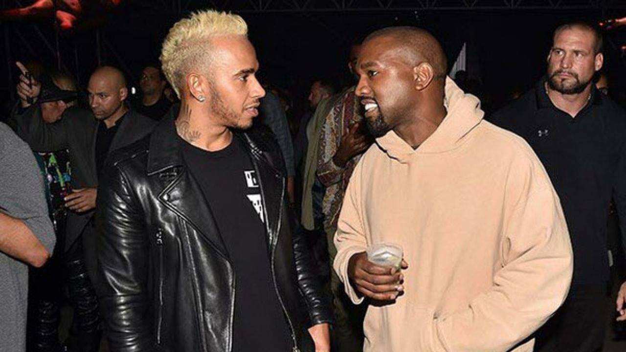 Lewis Hamilton stayed up till 3AM before races after Kanye West advised him to 'not give a f***' about others