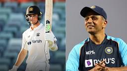 Teague Wyllie has said that he idolises Rahul Dravid and that playing test cricket is his ultimate aim as he wants to stay at the crease as long as possible.