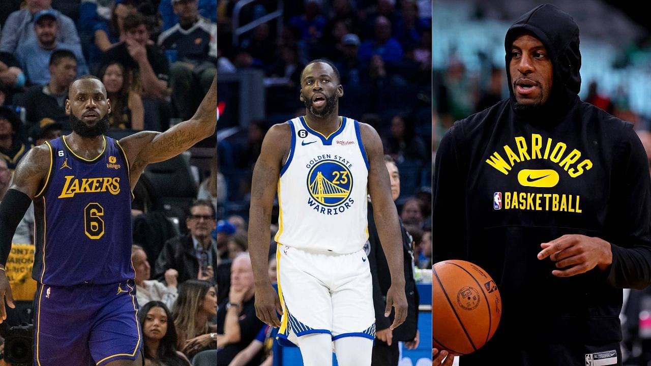 "Andre Iguodala Didn't Hold Back!": NBA Twitter Lauds Warriors Veteran's Hand Gesture as LeBron James and Draymond Green Chat Mid-Game