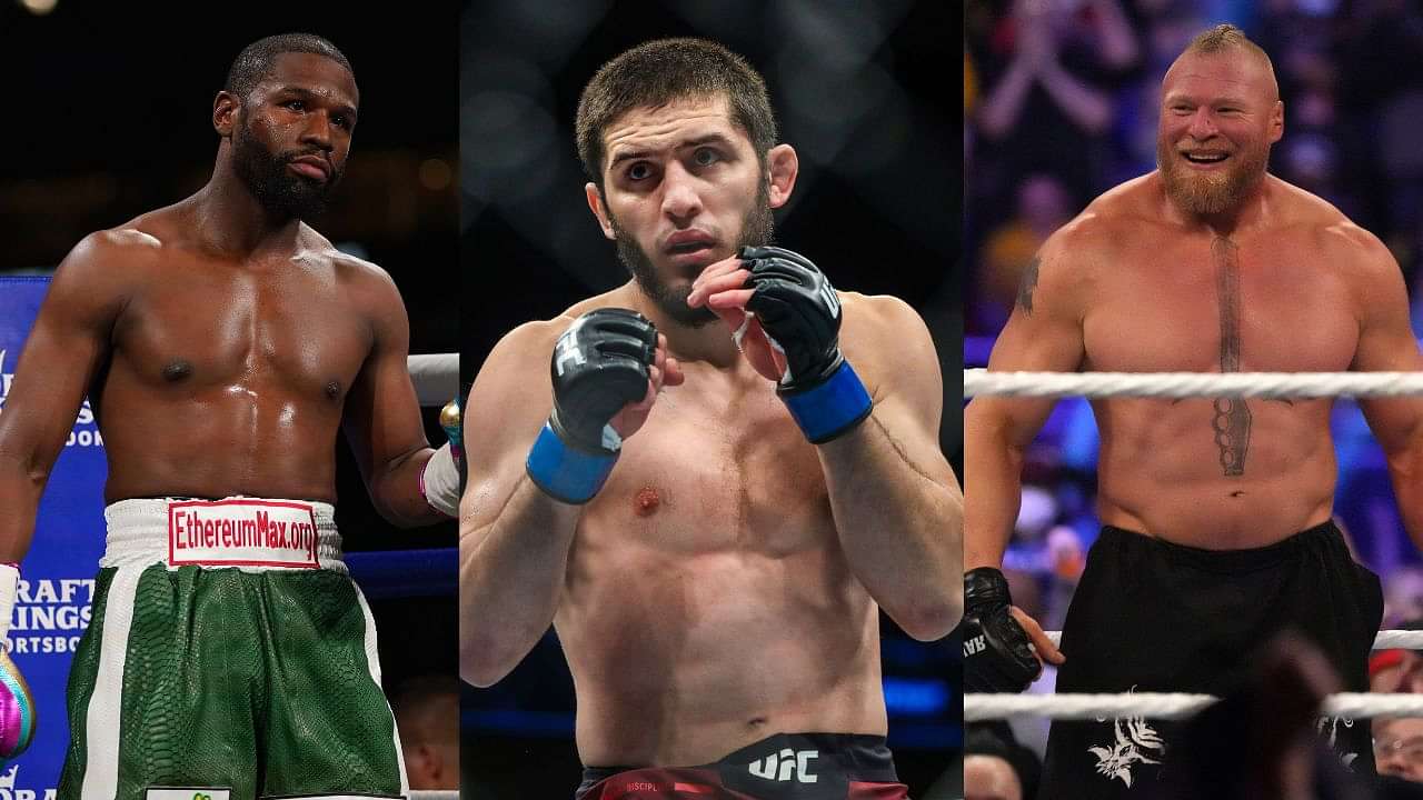 Watch: When Islam Makhachev Called Out Floyd Mayweather and Brock ...