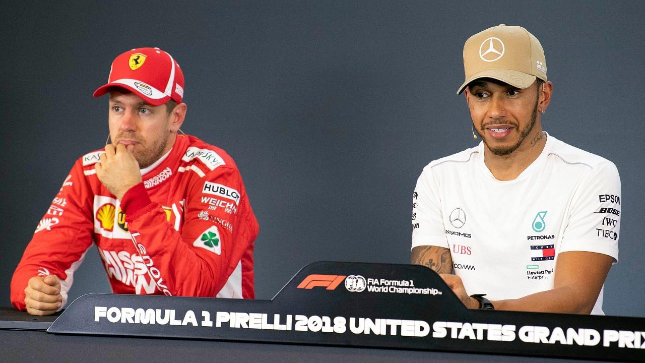Lewis Hamilton discusses how Sebastian Vettel's retirement does not influence his own F1 future talks