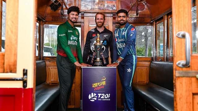 New Zealand T20I Tri-Series Live Telecast Channel in India and Pakistan: When and where to watch NZ, PAK and BAN triangular series?