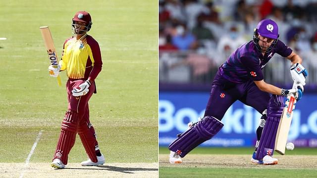 WI vs Scotland head to head record in T20: West Indies vs Scotland T20 records and stats