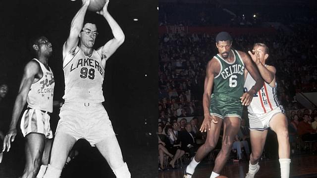 George Mikan, Whose No. 99 Jersey Is Finally Being Retired, Once Coerced Bill Russell To Join The Lakers