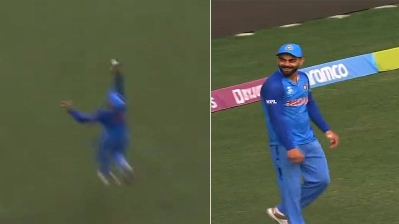 Kohli catch today: Indian batter Virat Kohli took a stunning one-handed catch in the warm-up game against Australia in Brisbane.