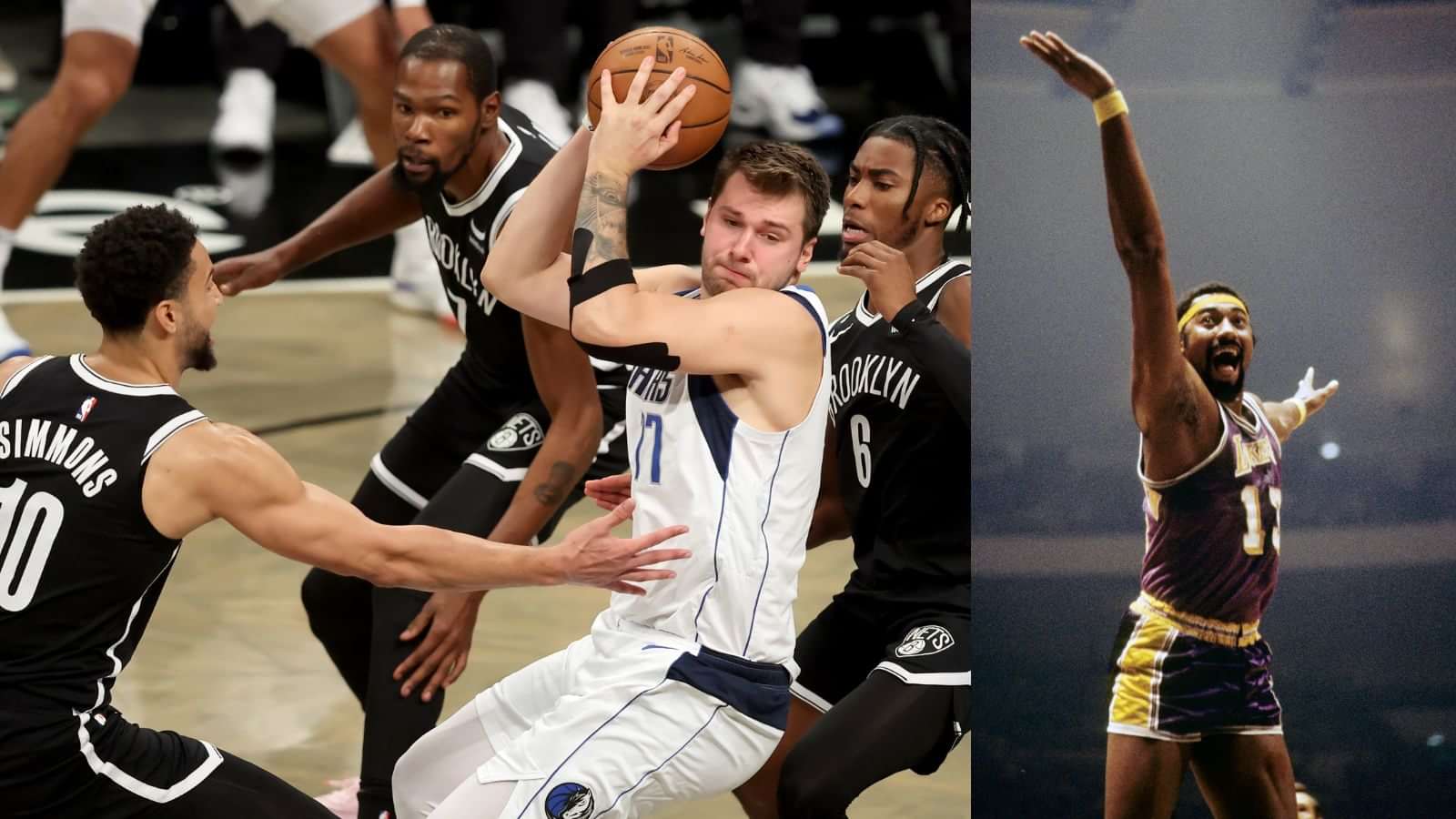 Luka Doncic Breaks a Tie With Wilt Chamberlain for the 5th Most Triple