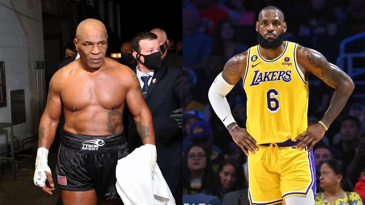 "Mike Tyson Couldn't Touch LeBron James in a Boxing Match!": Twitter Goes to Both Extremes as 6'9" Lakers Star is Pitted Vs 5'10 Boxing Legend