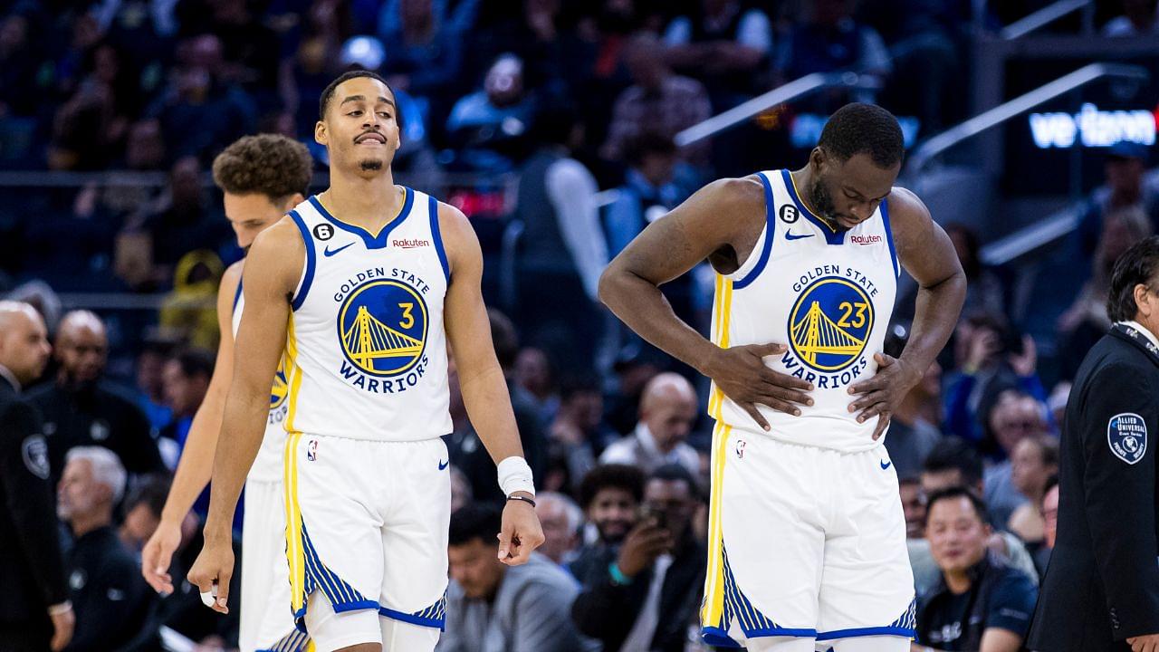 "Jordan Poole has PTSD Now": NBA Twitter Hilariously Reacts to Draymond Green Dapping the 23 year old