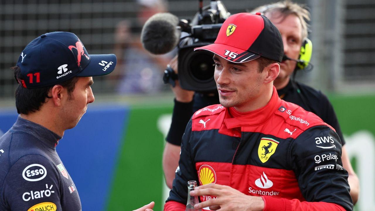 "Push him into a mistake": Sergio Perez explains how he put pressure on Charles Leclerc to help Max Verstappen become 2-time World Champion