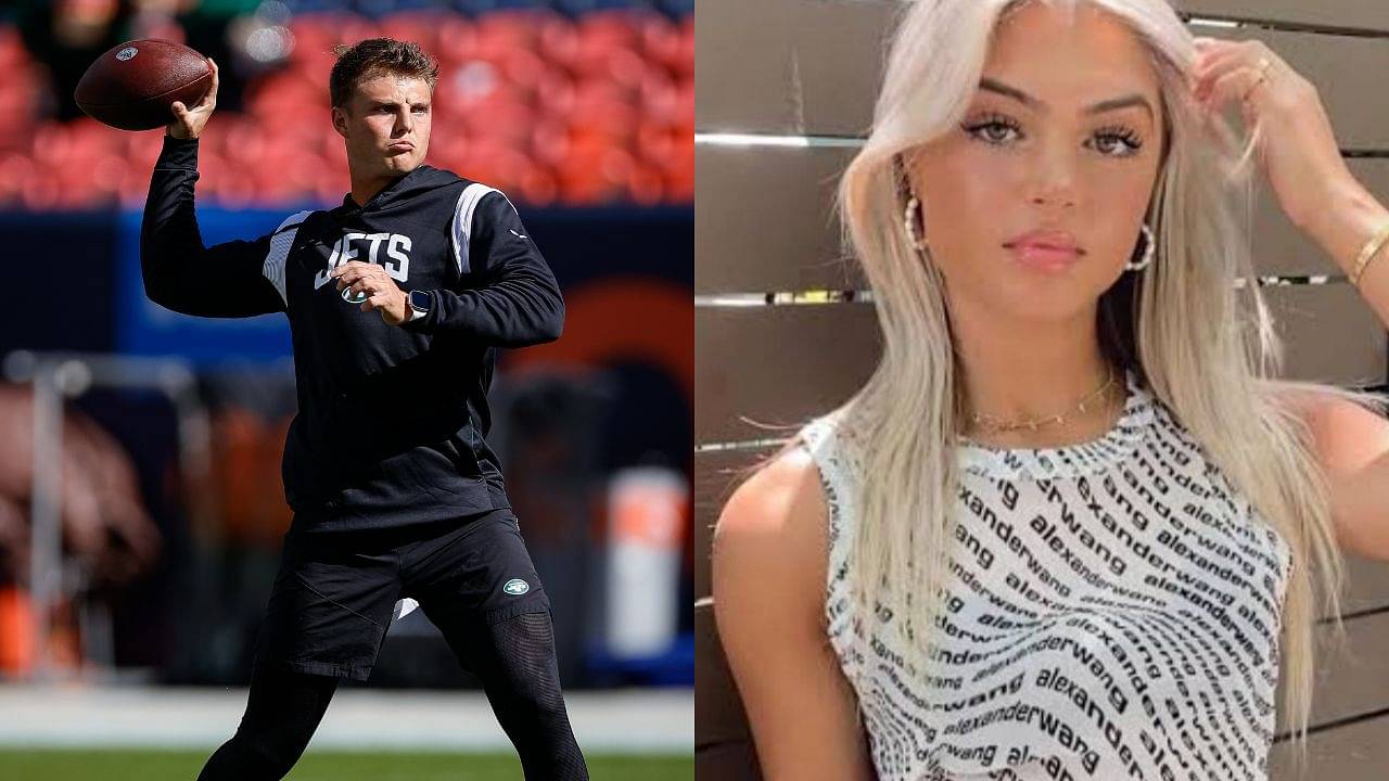 Who is Nicolette Dellanno : Zach Wilson's 20 year old rumored girlfriend shares photo with the QB after Jet's win