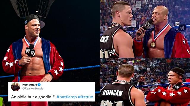 Kurt Angle talks about John Cena