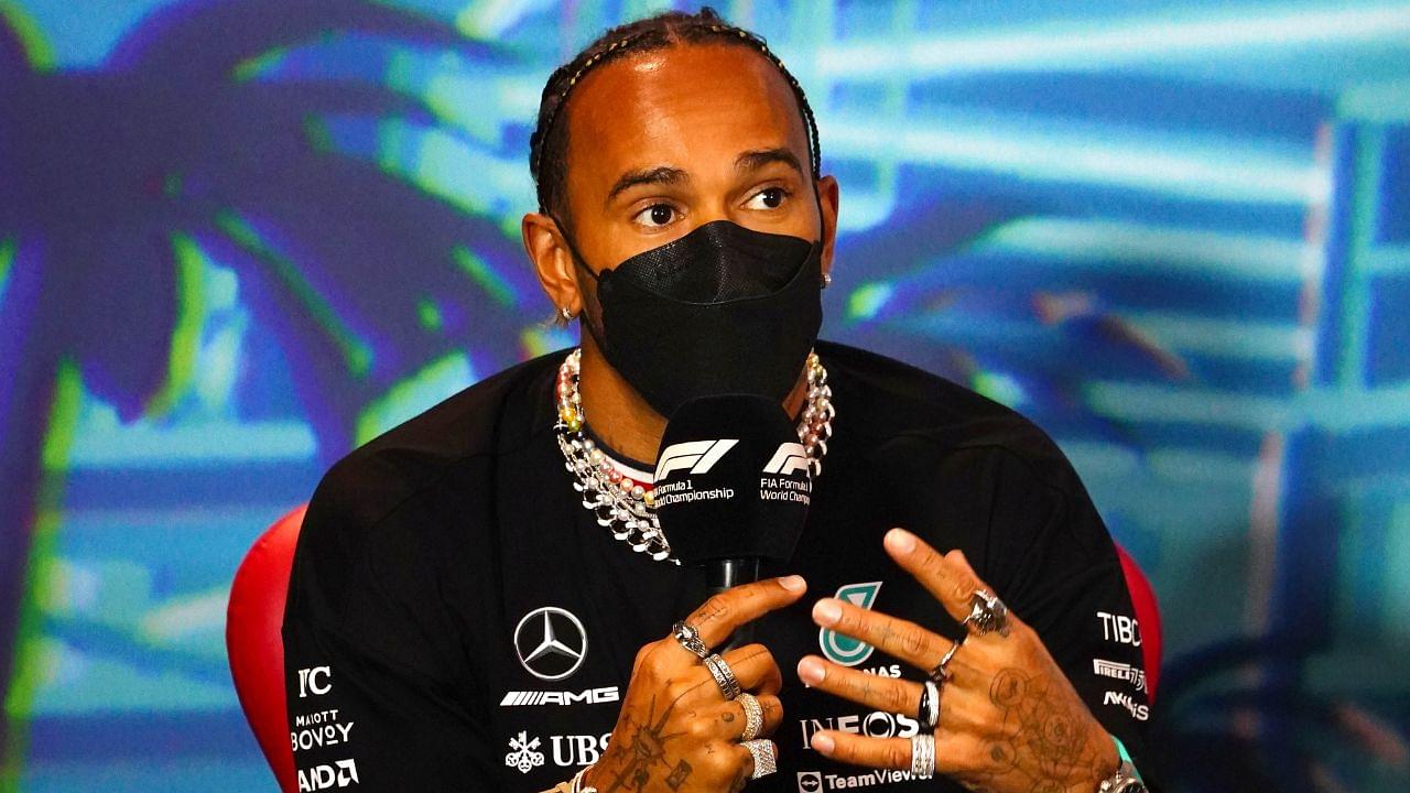 "$25,000 fine for me having this nose ring and a $50,000 fine for that wing": Lewis Hamilton demands equal scrutiny against Red Bull for gaining advantage by breaching cost cap